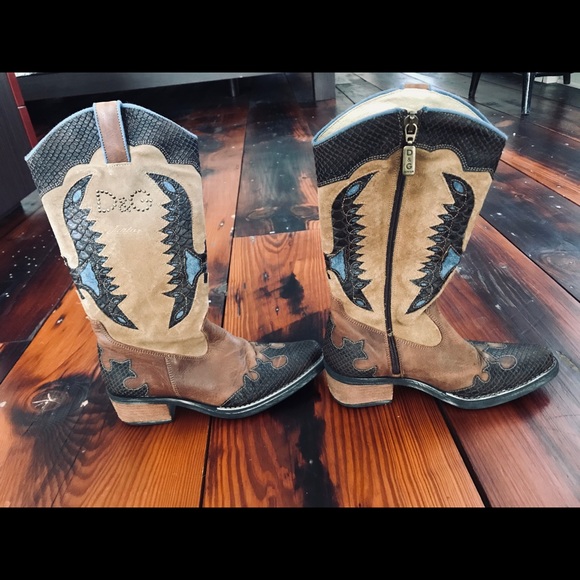 dolce and gabbana cowboy boots